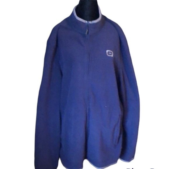 OUTBOUND navy full zip fleece jacket size XL - Picture 3 of 11